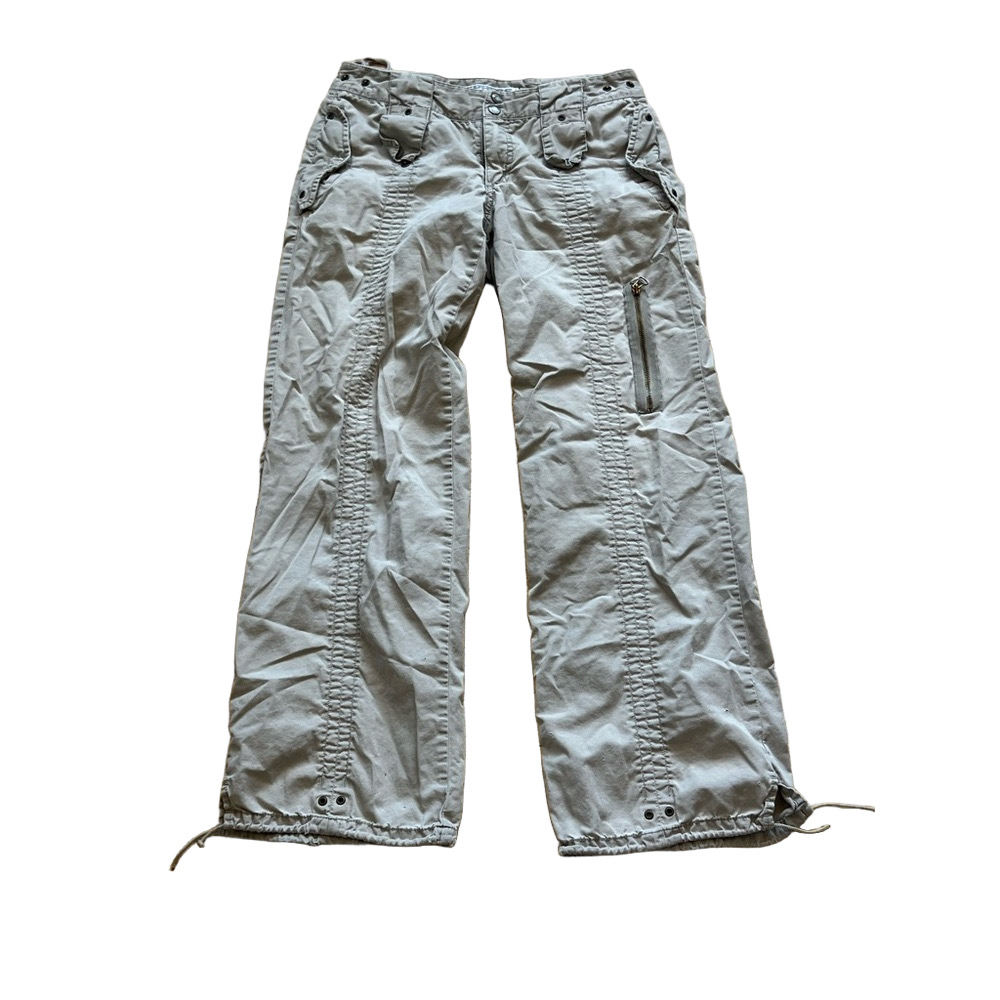 Express Gray Cargo Pants